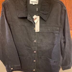 Vigoss Woman’s Black Denim Jacket
